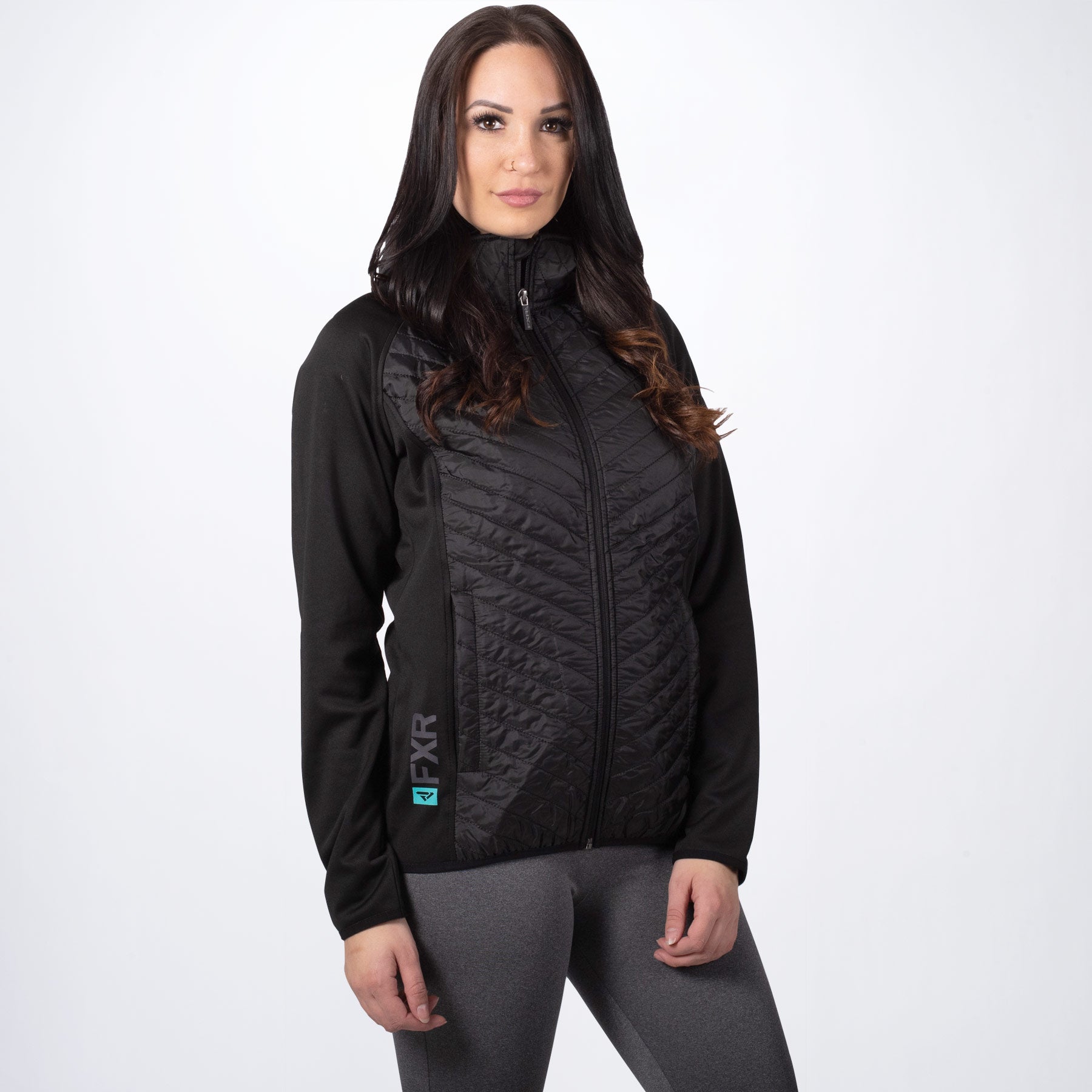 Sweat à capuche matelassé Phoenix pour femme