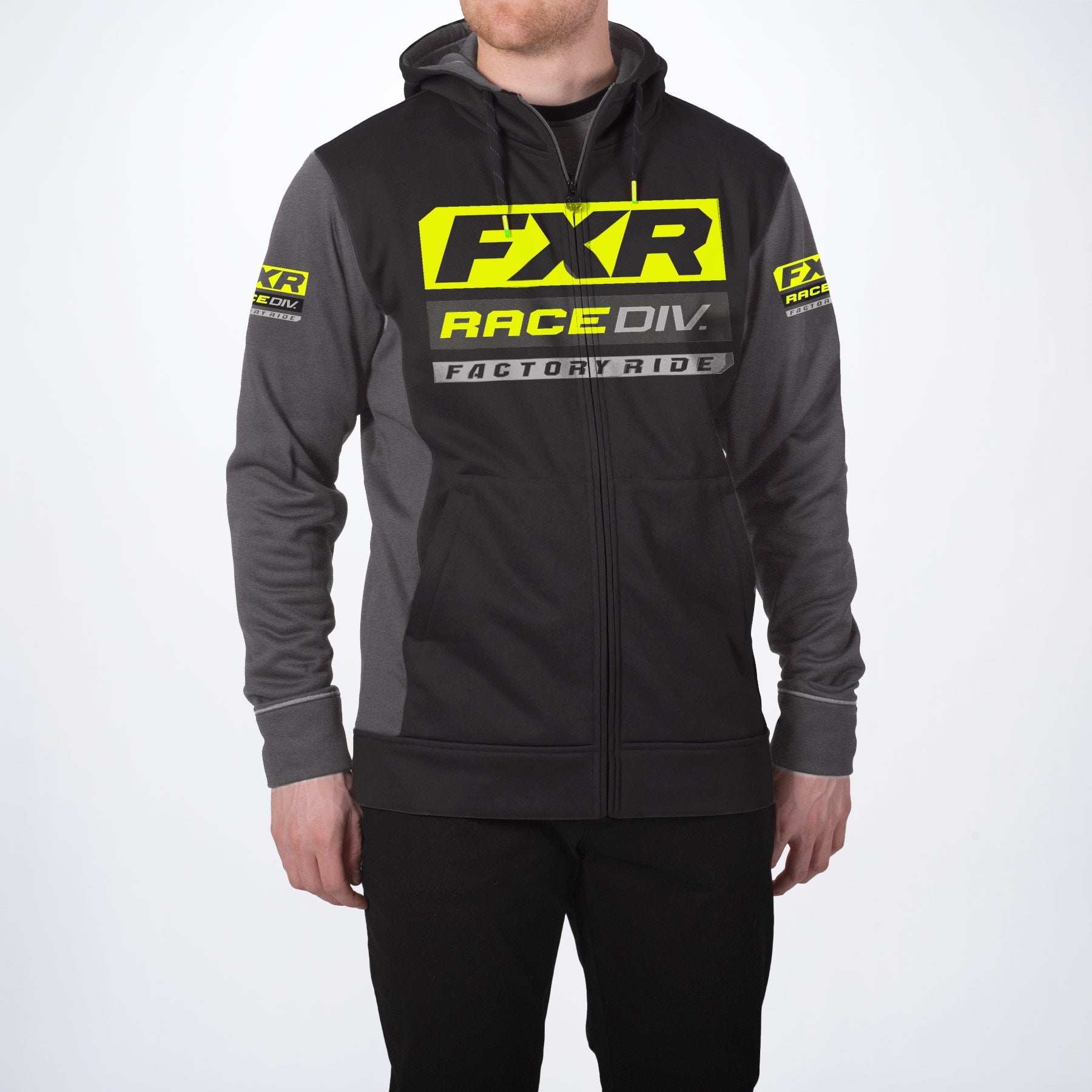 Sweat à capuche technique Race Division pour homme