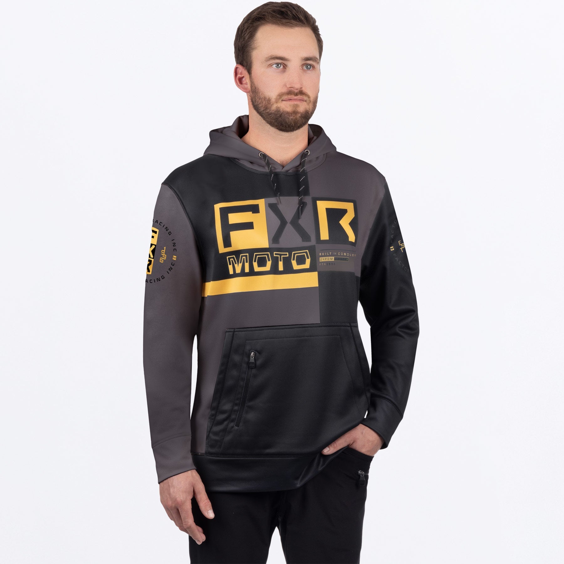Moto Tech Pullover Hoodie