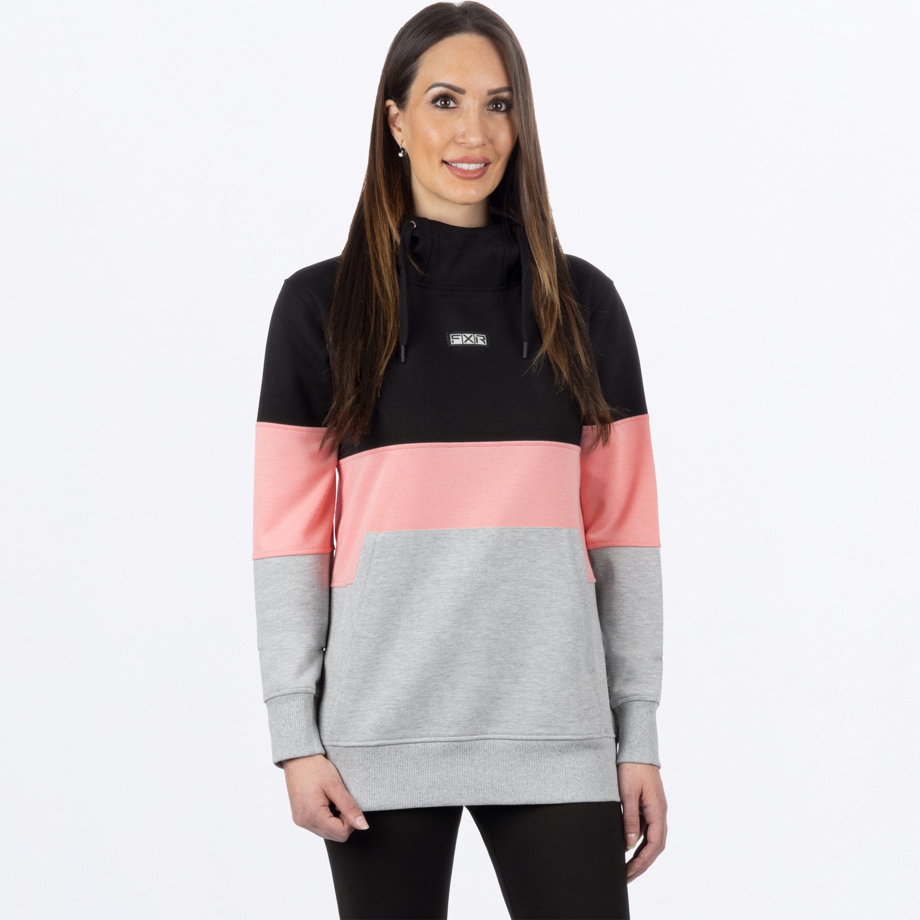 Women's Stripe Pullover Hoodie