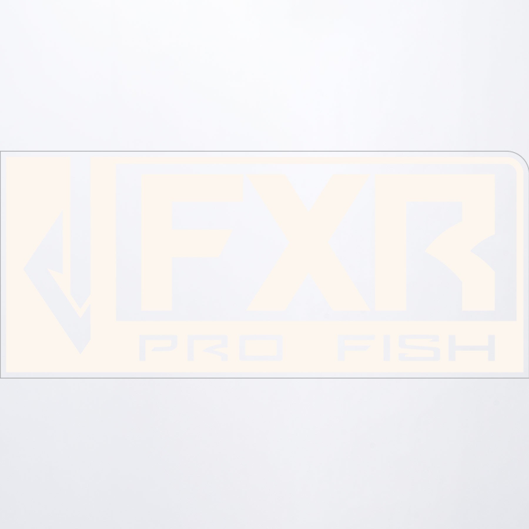 FXR Pro Fish Sticker - 6"