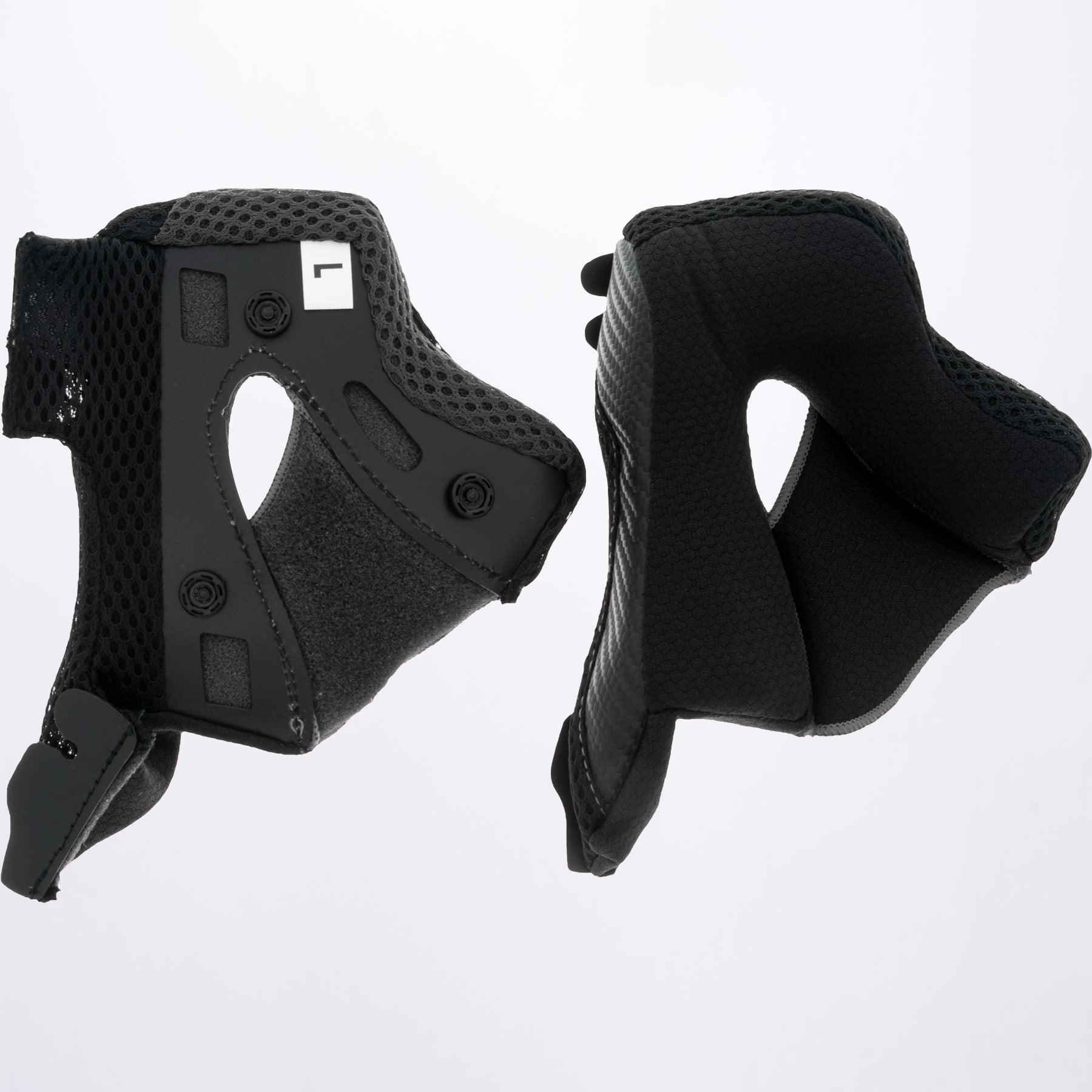 Patins de protection pour les joues de casque Blade
