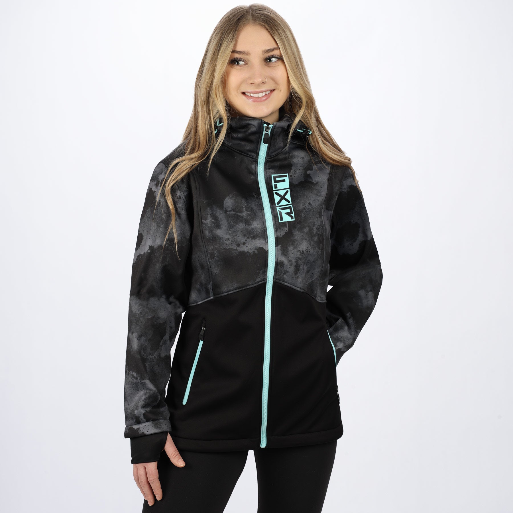 Sweat à capuche Ridge Softshell pour femme