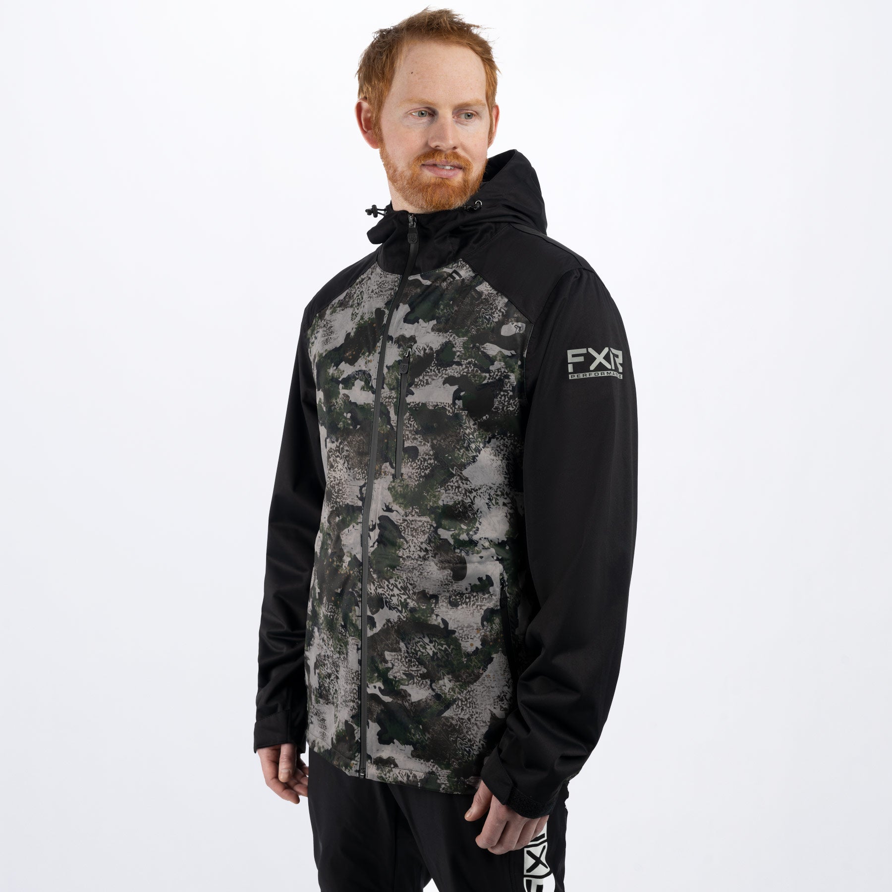 Veste à double stratification pour homme