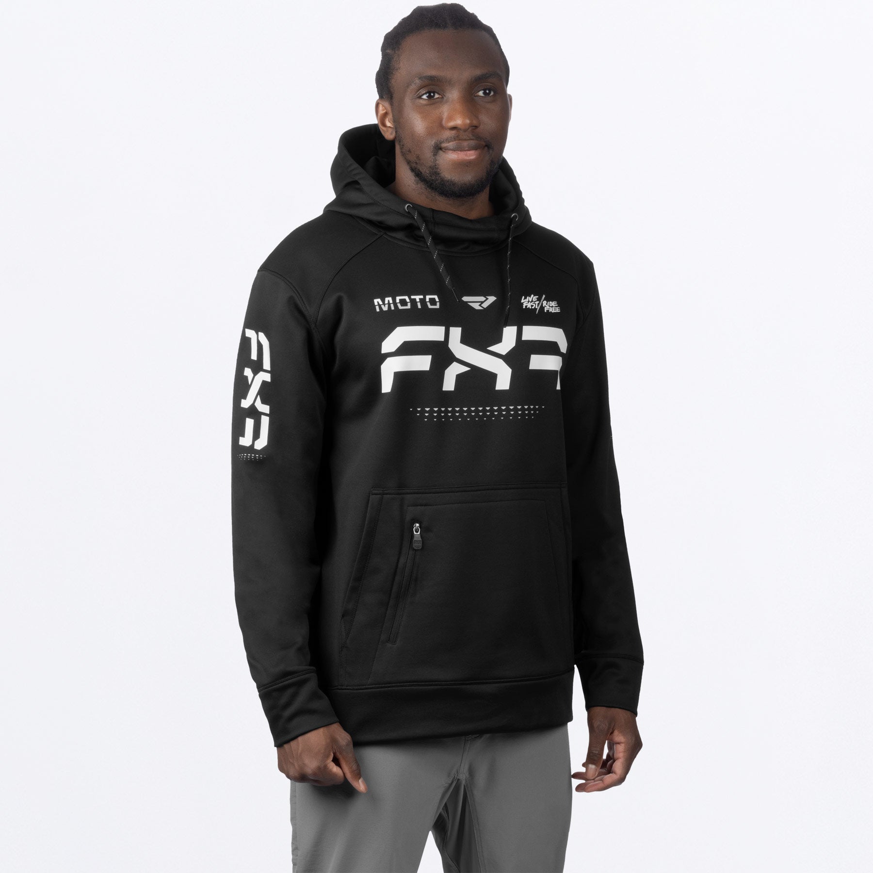 Moto Tech Pullover Hoodie