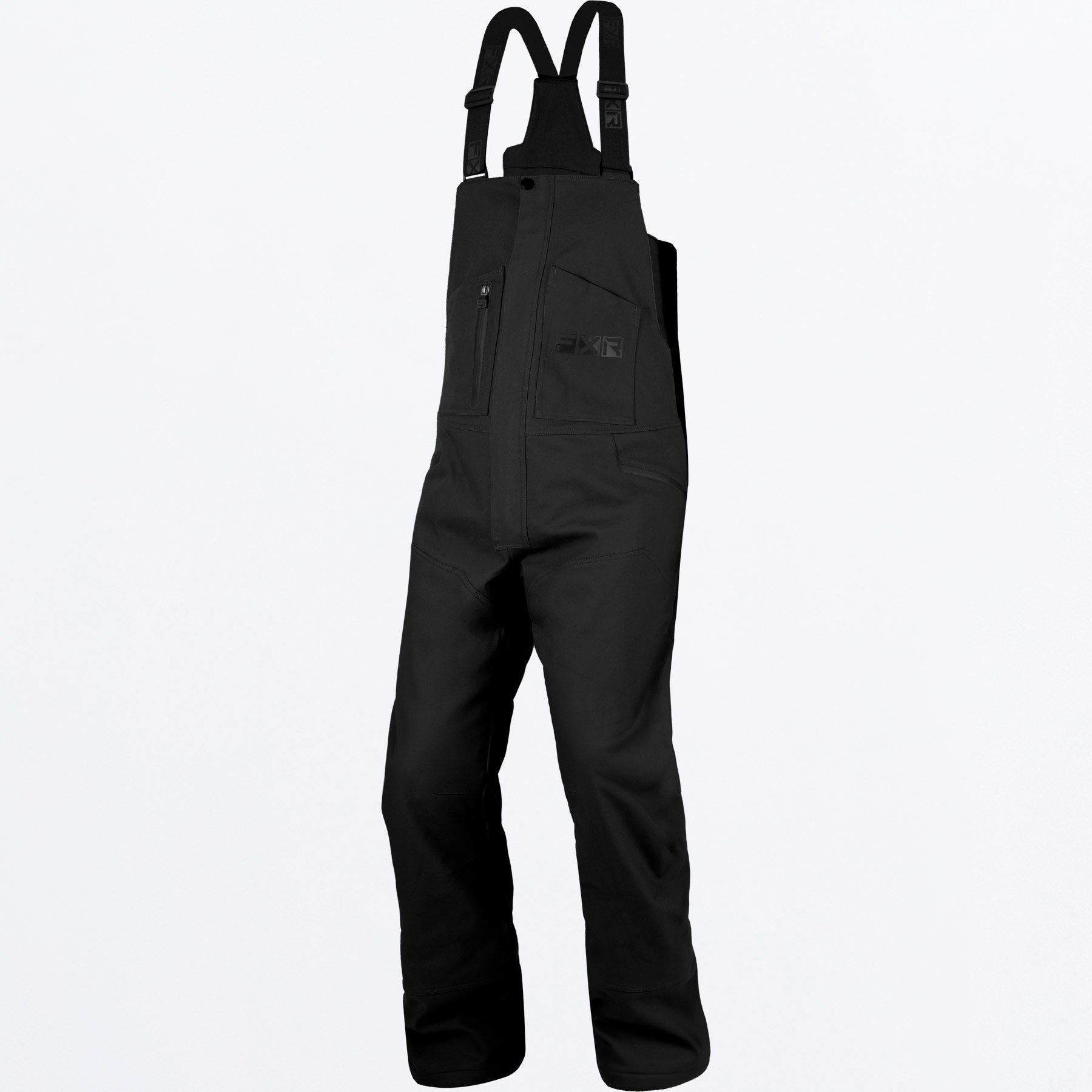 Pantalon de travail à bretelles en softshell isolant pour homme
